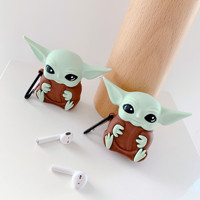 Étui pour casque de jeu Alien Yoda en silicone de haute qualité, housse de protection de taille 1/2 pour jouets en forme de planète