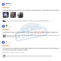 SAMFD SMT-60+SMB-W103 COMBO 1 Machine à changer les pneus automatique 12"-24" et équilibreuse de roues pour voiture
