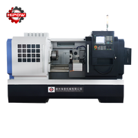 Tour horizontal CNC automatique CK6150 Tsugami FANUC, monobroche, à banc plat, robuste, pour métaux, précision 0,015 mm, mandrin 250 mm, fabrication chinoise