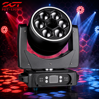 Projecteur laser professionnel 6*40W effet œil d'abeille, 6 sources lumineuses 40W importées, RGBW CTO, gradation, vortex, kaléidoscope pour clubs et KTV