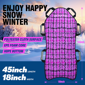 <span class=keywords><strong>Prix</strong></span> d'usine Traîneau à neige d'hiver pour enfants Ski à roulettes pliable Snowboard - Product Image 4