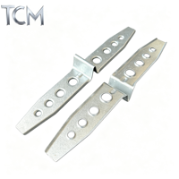 Attache d'expansion en acier galvanisé pour joints de dilatation des murs en maçonnerie