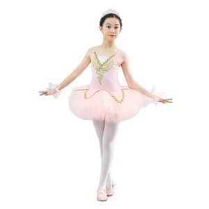 Gonna da Balletto per Bambine, <span class=keywords><strong>Tutù</strong></span> Professionale per <span class=keywords><strong>Danza</strong></span>, Abito da Spettacolo per Bambine Piccole, Vestito da Principessa in Tulle - Product Image 4