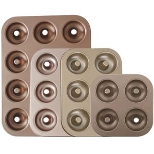 Cavity Flower Doughnut Heart Shaped Cake <b>Baking</b> Mold Nonstick Carbon Steel Cupcake Muffin Jelly <b>Baking</b> Mold <b>Tray</b> - Product Image 1