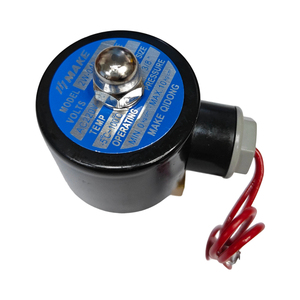 วาล์วทองแดงแบบขดลวดซีรีส์ 2W AC220V/110V วาล์วน้ำทองเหลืองสแตนเลส 304 วาล์วโซลินอยด์ลมนิวเมติกควบคุมทิศทาง - Product Image 4