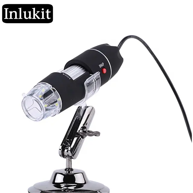 8 LED 50-500X USB microscope electronic Microscope Magnifying