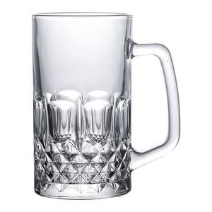 Draft Beer Pint Glass with Glass Strap Customized <b>Large</b> Capacity for Restaurants Barbecue Shops Water Bottles <b>Gifts</b> Etc - Product Image 1