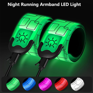 Brazalete LED para Correr de Noche, Banda de Luz LED para Ciclismo, Cinturón de Seguridad para Deportes al Aire Libre, Brazalete Recargable para Pierna y Muñeca - Product Image 5