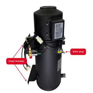 Okyrie เครื่องทำความร้อนไฟฟ้า, 24V เครื่องทำน้ำอุ่นดีเซล12V เครื่องทำน้ำอุ่นแบบพกพาสำหรับห้องน้ำ - Product Image 1