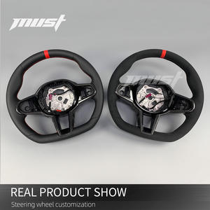 Volant en fibre de carbone microfibre personnalisé pour <span class=keywords><strong>BMW</strong></span>, mise à niveau LCI, G20 G30 330i 330e 430i 440i 530i 540i 550i <span class=keywords><strong>740d</strong></span> 750i 840i - Product Image 4