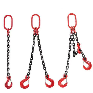 G80 6/7/8/10/13mm Eslinga de Cadena de Tres, Cuatro y Dos Brazos para Elevación y Aparejos, Fabricación de Eslingas de Cadena, Solo Cadena - Product Image 2