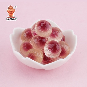 Caramelos Dulces de Diseño Personalizado con Certificado Halal, Caramelos de Goma con Forma de Bola con Relleno de Mermelada de Frutas - Product Image 3