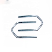 Boulon en V galvanisé, boulon en U, tube de pliage, pince de toit, Clip de pliage, crochet V J, boulon en U