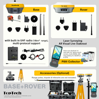 Super Base TopTech TK800 Antenne de base GNSS RTK, Équipement de mesure, Instruments, Récepteur GPS GNSS, Super Base GNSS RTK d'occasion