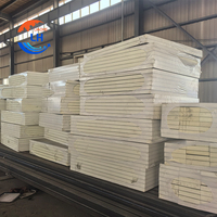 Panneau sandwich isolant en XPS, EPS, PU, laine de roche, résistant aux intempéries, 100 mm, tôles de toiture ondulées, vente en gros d'usine