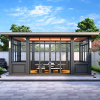 RUIBO. LML Nouveau Pavillon Chinois Traditionnel Personnalisé en Aluminium pour Jardin et Cour, au Design Populaire