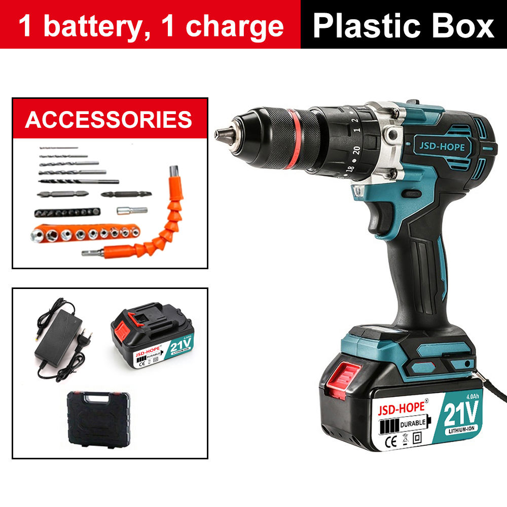 1 Battery 1 Charger Plastic box