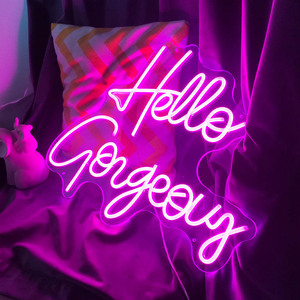 Maker-Helado rosa en el aire, señales de luz de Neon, corazón de Diablo y Ángel árabe, Hookah, bonito aguacate, <span class=keywords><strong>Nike</strong></span>, China - Product Image 1