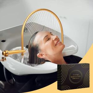 Lavabo Ajustable de Acero Inoxidable con Rociador y Circulación para Lavado de Cabello, Accesorio para Salón de Belleza y Spa - Product Image 3