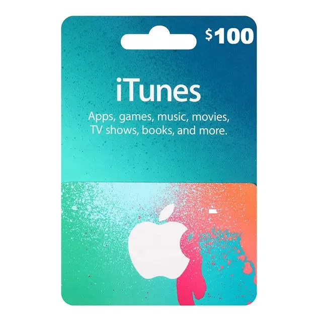 iTunes Gift Card USD 100 for US accounts only digital code