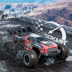 AiJH alta velocidad <span class=keywords><strong>Rc</strong></span> coche 50 KM/H Motor sin escobillas 1/16 Coche Todoterreno De Control Remoto vehículo camión Juguetes - Product Image 2