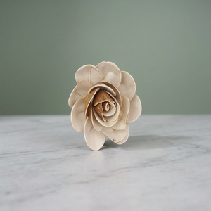 Handcrafted White Sola Wood Flowers Environmental Friendly <b>Reed</b> <b>Diffuser</b> 8cm Indoor Decorative DIY Wedding Party Gifts - Product Image 2