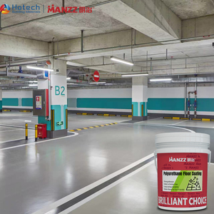 Système de revêtement de sol industriel en PU haute résistance, peinture pour sols en béton, peinture pour sols en polyuréthane pour usines - Product Image 3
