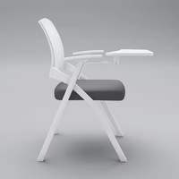 Chaises de bureau en maille de haute qualité Chaises de formation pliables pour salle d'entraînement avec table d'écriture