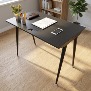 100x60x75cm HBCO001 Conical Leg Assembly Computer Desk with Metal Surface Easy Assembly for Optimal Comfort and Functionality - Product Image 3