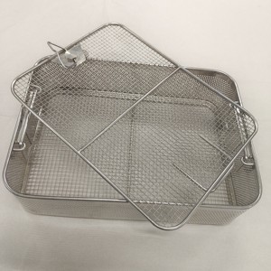 Fabricants Panier de désinfection en acier inoxydable <span class=keywords><strong>40</strong></span> 50 cm personnalisé Panier pour dispositifs médicaux - Product Image 6
