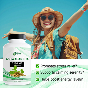 Capsules d'Ashwagandha 2100mg pour le sommeil, fournie par l'usine – Booste les niveaux d'énergie, soutient la gestion du stress et l'amélioration de l'humeur - Product Image 4