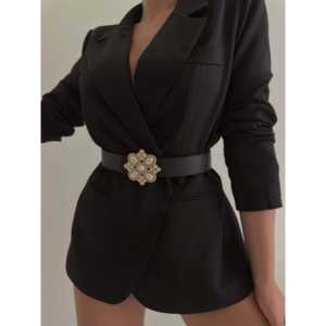 Pearl Embellished Women's Belt Synthetic Leather <b>Wedding</b> <b>Accessory</b> Standard Fit - Product Image 3