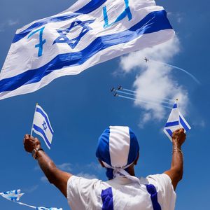 Wholesale Promotion Customization 12X18 Inch Double-sided Outdoor and <strong>Flag</strong> Pole Israeli Car Window <strong>Flag</strong> - Product Image 3