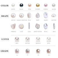 Perles de culture d'eau douce baroques naturelles de 9-11 mm, perles Keshi irrégulières en vrac pour la fabrication de bijoux, vente en gros