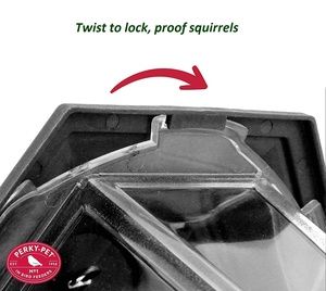 Tự Động Thân Thiện Với Môi Nhựa Treo Sân Vườn Trang Trí Chim Hoang Dã Trung Chuyển Với Gazebo Mái - Product Image 4