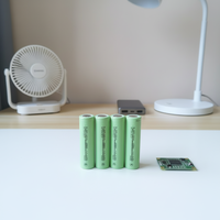 Batterie cylindrique 18650 3.7V 2500mAh, batterie lithium-ion rechargeable, pour lampes de poche, banques d'alimentation, certifiée UN38.3 CE