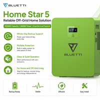 Sistema de Generador Solar Doméstico Todo en Uno de 5kWh para Refrigerador, TV, Iluminación, Ventilador y Router, con Pago por Uso