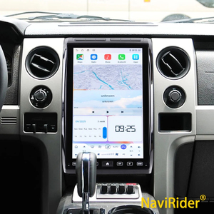 Reproductor de video para radio de coche de 14.5 pulgadas para Ford F-150 Raptor 2009-2014, pantalla táctil Android, Carplay, navegación GPS, estéreo para coche, audio, 256G - Product Image 1