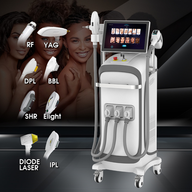 Direct From Factory 3 4 Wavelengths Diode Laser 808 nm Commercial Laser Removal Hair Machine for Sale
