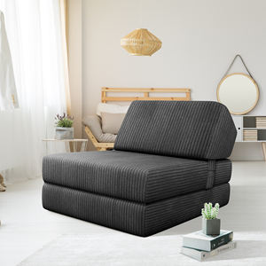 Canapé compressé Offre Spéciale <span class=keywords><strong>futon</strong></span> pliable canapé-<span class=keywords><strong>lit</strong></span> en mousse à mémoire de forme pour salon chambre à coucher pour hôtels centres commerciaux rembourrés en tissu durable - Product Image 1