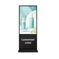Pantalla Publicitaria 4K UHD para Interiores, Reproductor Vertical con Pantalla Táctil, Kiosco LED HD LCD para Centros Comerciales