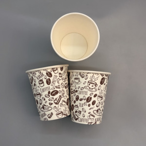 <b>Disposable</b> White Paper <b>Cup</b> Custom Logo 4oz 5oz 6oz 7oz 8oz Single Double Wall Available for Hot Drink - Product Image 5