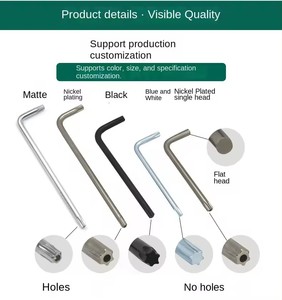 Cờ lê lực đa năng tiêu chuẩn quốc tế, mạ niken, sản xuất tại Trung Quốc, tùy chỉnh theo yêu cầu, kích thước T6-T30, hỗ trợ OEM, dùng cho việc tự sửa chữa, loại Plum Torx. - Product Image 2