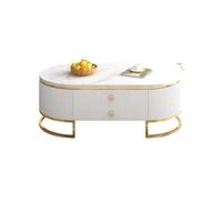 Meuble TV et table basse de salon de luxe moderne de haute qualité, meubles de maison en bois blanc, meuble TV, armoire TV