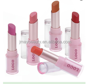Rouge à lèvres brillant longue tenue waterproof, cosmétique de beauté, tube <span class=keywords><strong>rose</strong></span> pailleté, haute pigmentation, rouge à lèvres crème mat velours - Product Image 1