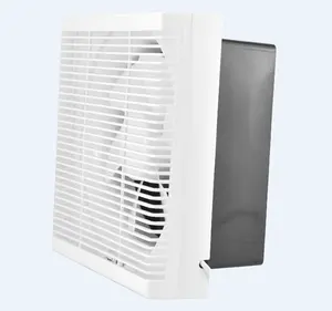 Ventilador de escape de plástico PP para ventana de baño, para invernadero, usado