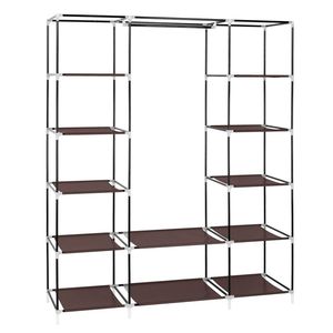 Armario portátil DB 69 con tela no tejida Montaje fácil rápido Diseño desmontable extra fuerte para organización de almacenamiento - Product Image 3