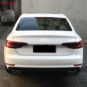 ดิฟฟิวเซอร์ B9 S4 พร้อมปลายท่อไอเสีย สำหรับ Audi <span class=keywords><strong>A4</strong></span> S4 B9 ชุดแต่งกันชนหลังดิฟฟิวเซอร์ <span class=keywords><strong>A4</strong></span> S4 B9 ปี 2017 2018 <span class=keywords><strong>2019</strong></span> - Product Image 6