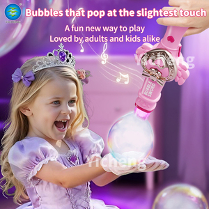 Machine à <span class=keywords><strong>bulles</strong></span> magique avec lumière LED et musique pour enfants, épée à <span class=keywords><strong>bulles</strong></span> rechargeable, <span class=keywords><strong>bulles</strong></span> rebondissantes, jouets d'été pour l'extérieur - Product Image 6