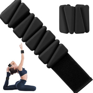 Pesas de Tobillo y Muñeca Ajustables de Silicona y Acero Inoxidable con Velcro, Duraderas, Modernas, con Logotipo Personalizado, 4LB-Pair, Unisex - Product Image 2